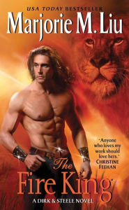 The Fire King (Dirk & Steele Series #9) Marjorie Liu Author