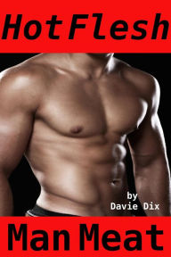 Hot Flesh, Man Meat (Gay Erotica) Davie Dix Author